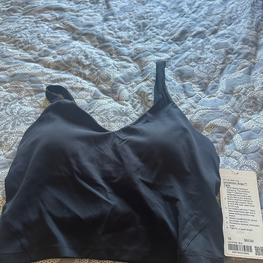 Lululemon Athletica Align Black Tank Top